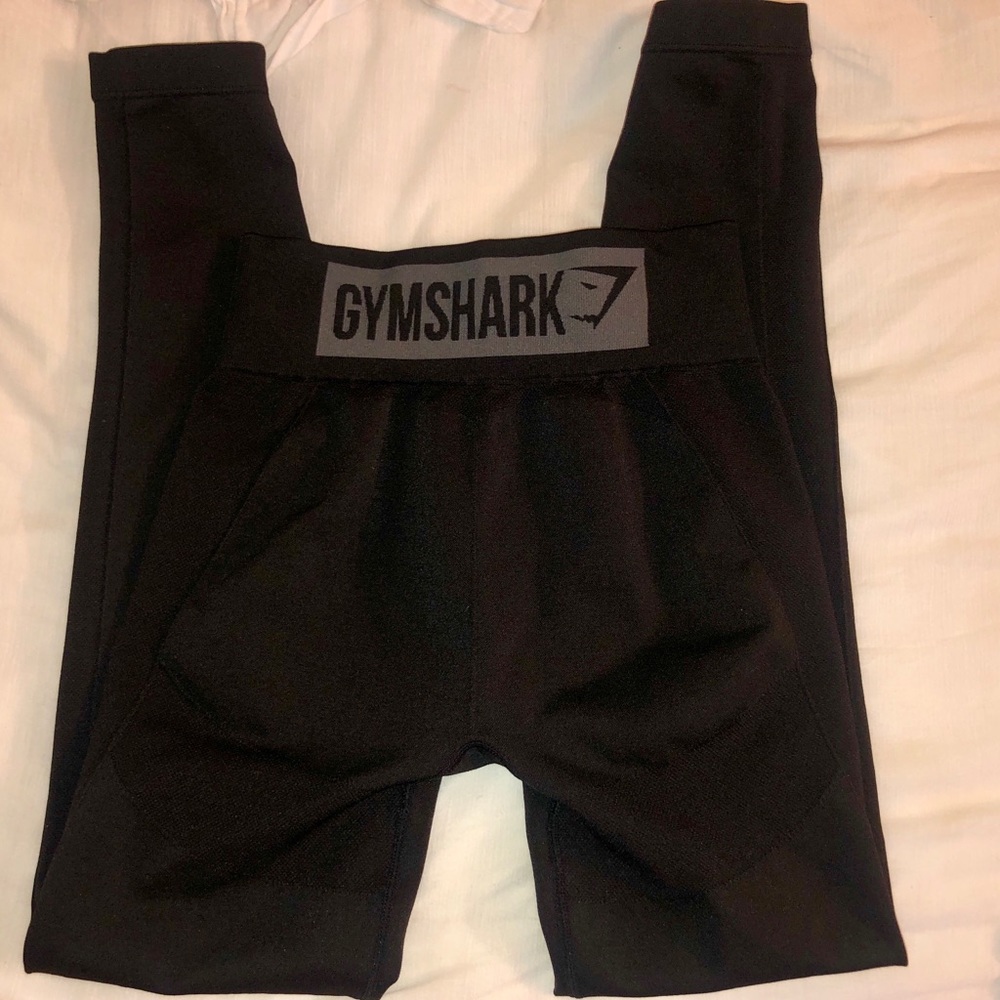 Black high waist Gymshark flex leggings Size M
